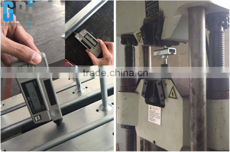 Hot rolled I welded anchor cast-in channel for railway and tunnel