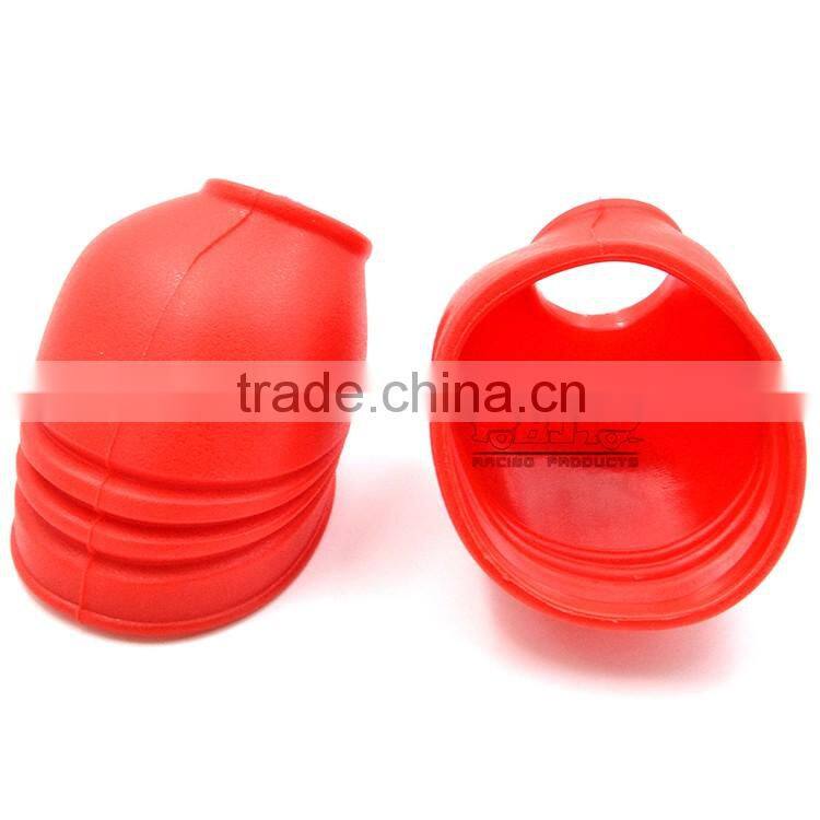 BJ-FPC-001-RD motorcycle foot pegs High Performance Foot Peg Cover PVC For Dirt bike Off Road bike