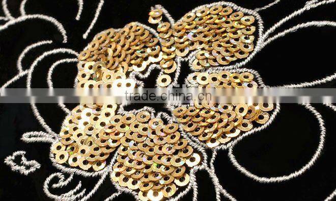 Coiling embroidery machine