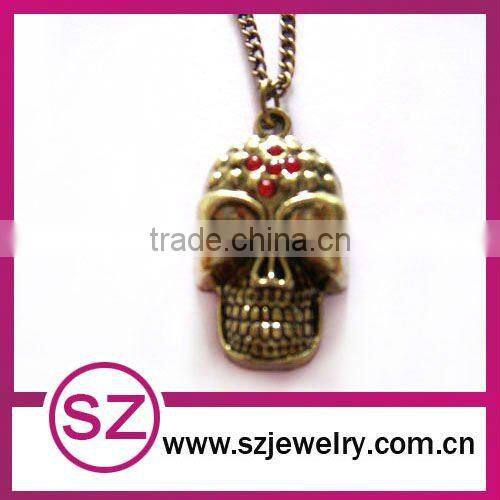 Antique bronze necklace chain design hot sale