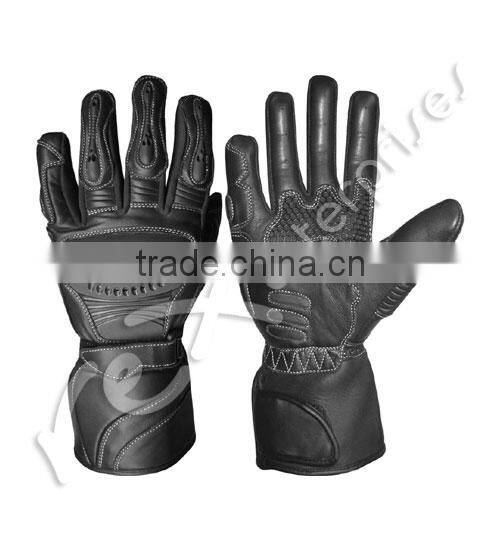 Leather Motorbike Motorcycle Racing Sports Gloves