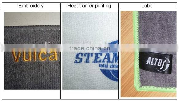 soft hand feeling microfiber dust cloth Cleaning Wipe