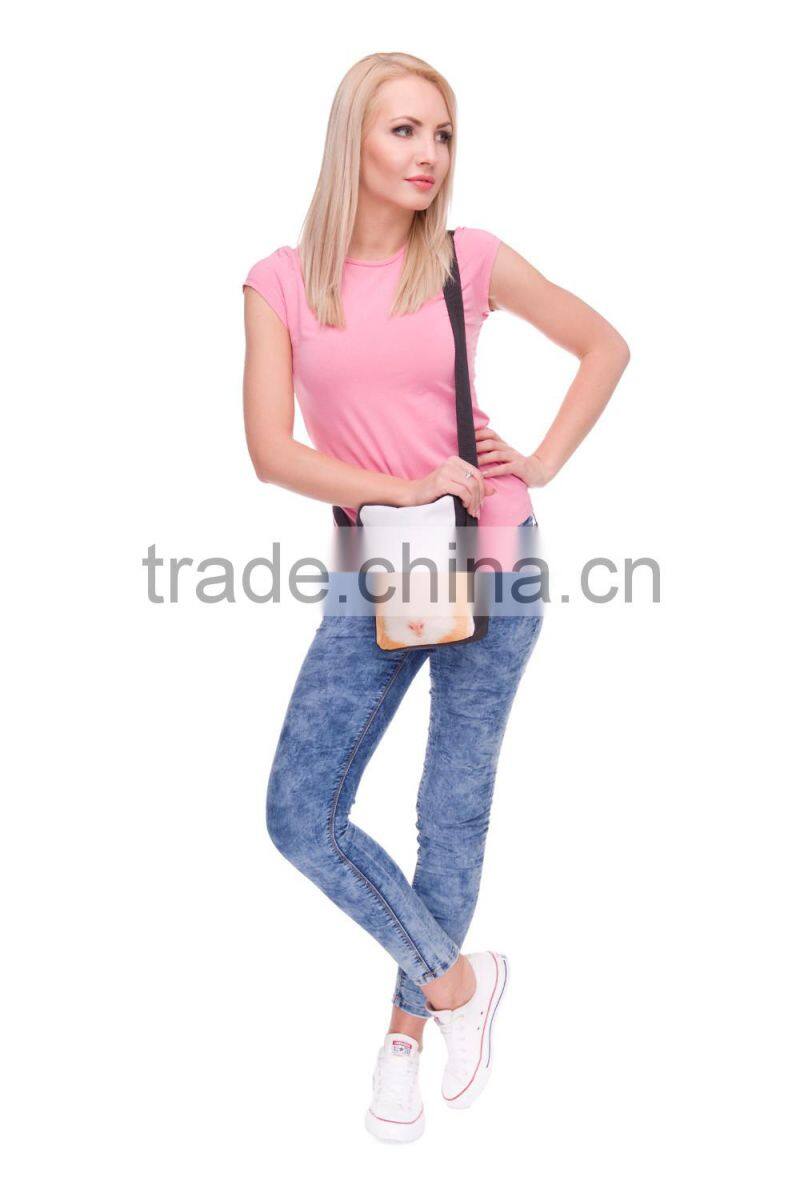 Wholesale cheap price custom design felt shoulder bag