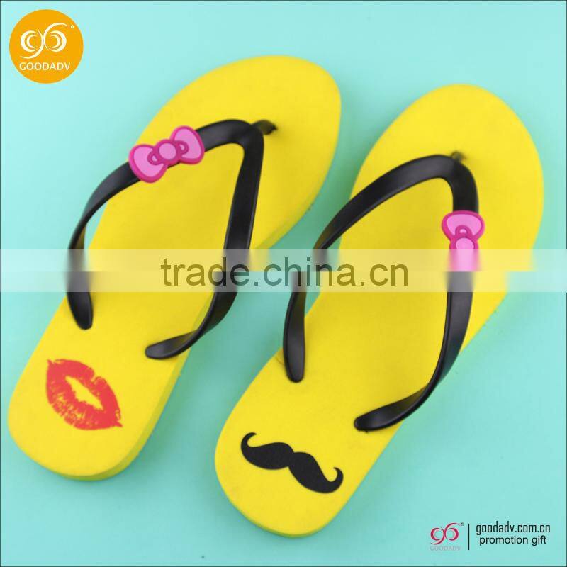 2016 Factory bulk wholesale kids slippers kids flip flops