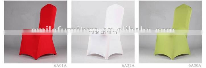 Wholesale white red blue spandex chair covers for sale