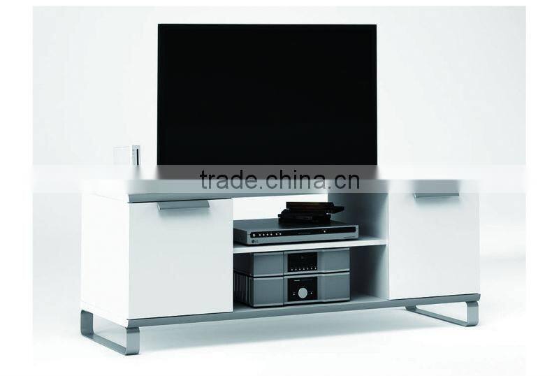 Rella simple design MDF white color TV stand