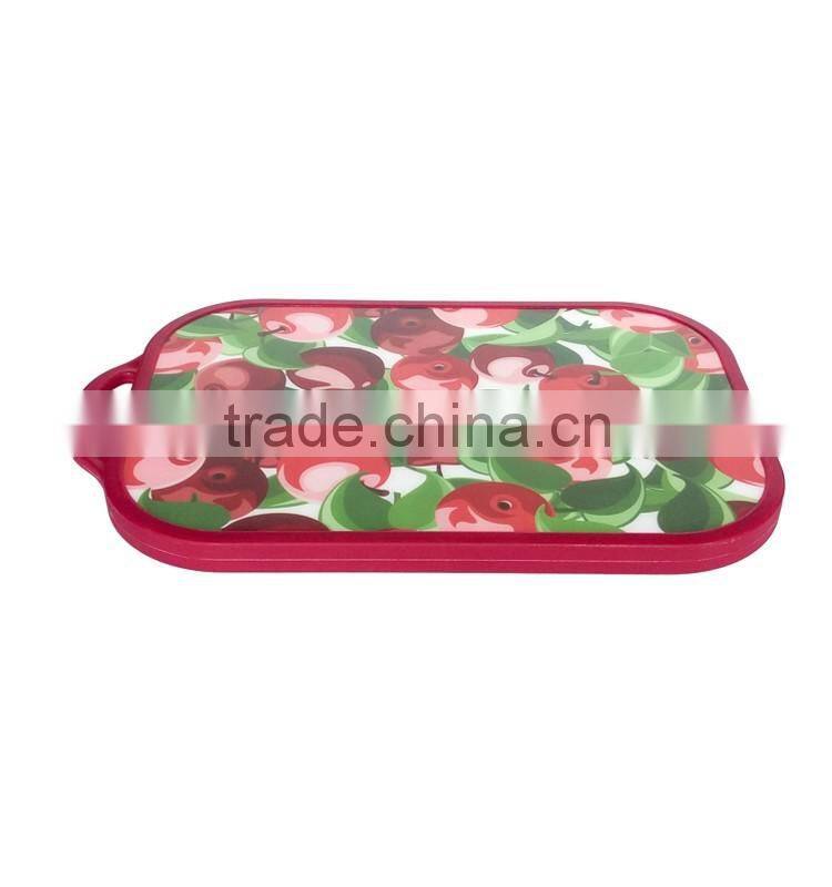 2016 new idea cutting board deco set with holder
