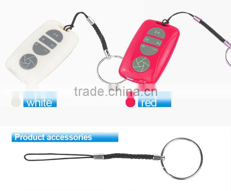 Remote Control Music / Volume Control Photography Helper Bluetooth Media Remote Controller Music PlayerBuilt-in Lithium Battery