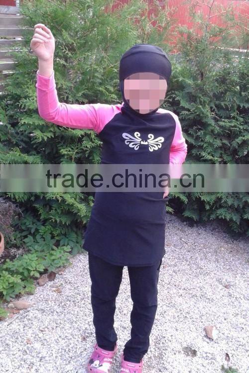 Mid-east Islamic clothes Swimwear Baby Dress