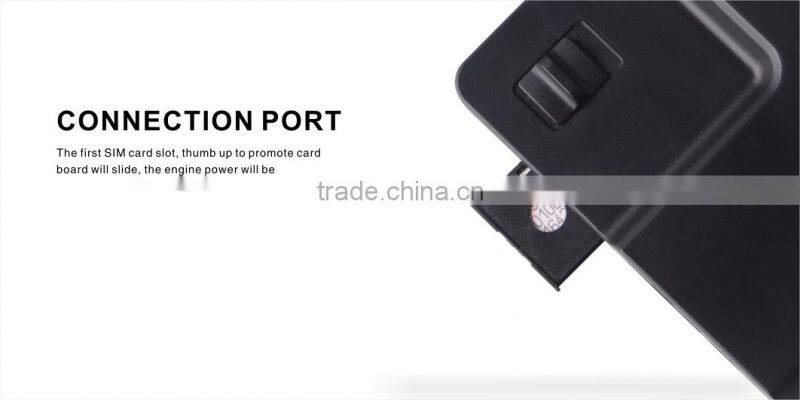 GPS Tracker With Control Key Remotely Shutdown Vehicle Easy Install Tracking Unit for Police Car