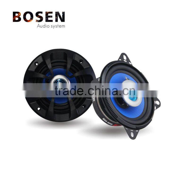 4 inch Coaxial Speaker car with rubber surround diaphragm hot sale