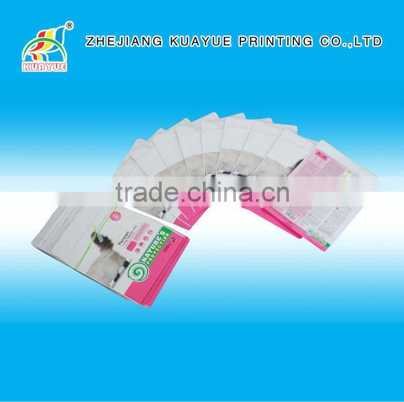 Customized New High Quality Zipper Standup Pouch for Cat Food