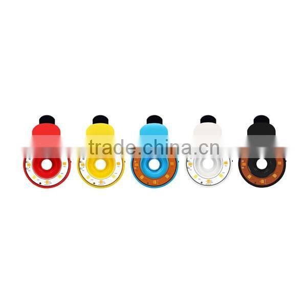 Mobile Phone Led Selfie Flash Light fisheye lens selfie ring light