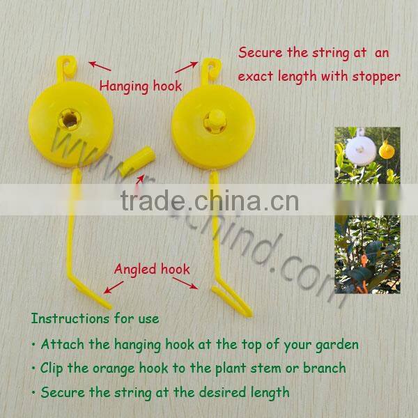 Hydroponic Grow Garden Plant Support Spring Yoyo