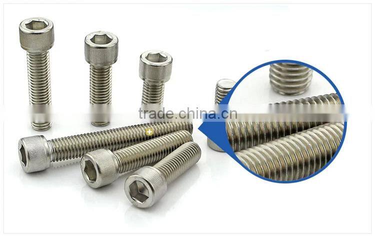 Imperial Hex Socket Head Cap Screw Stainless Steel Socket Head Screw
