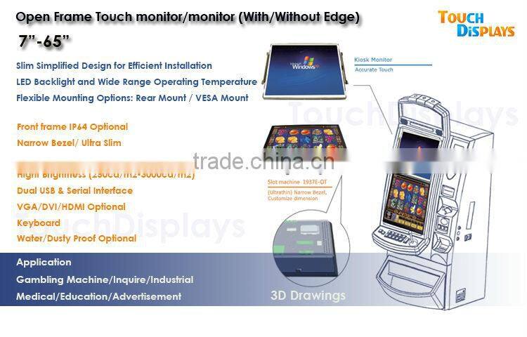 12.1 inch cheap 8 wire GUNZE resistive touch screen G26