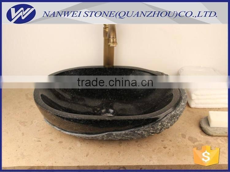 Natural marble stone sink for bathroom