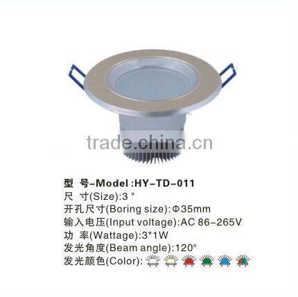 Factory For Sale 3w Ceiling Led Lamp