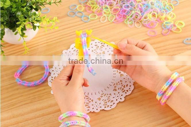 2014 cheap new style silicone rubber weave bracelet hot selling