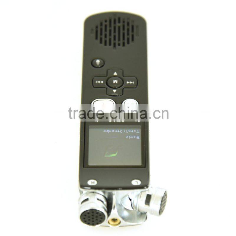 E-Book Function Luxury High Sensitive LCM Screen Spy Voice Recorder Model F3B