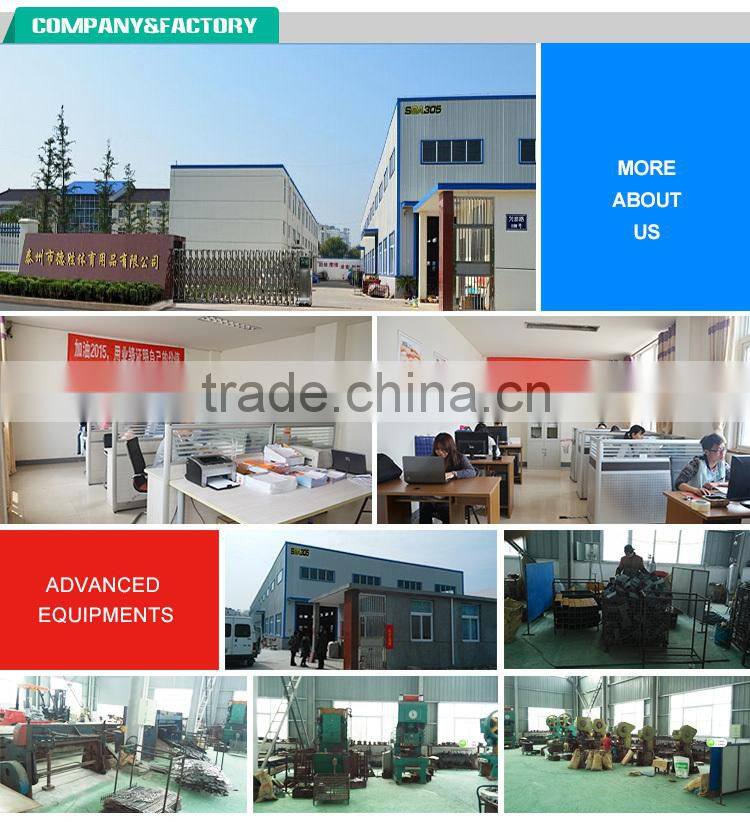 Portable badminton stand goal post.