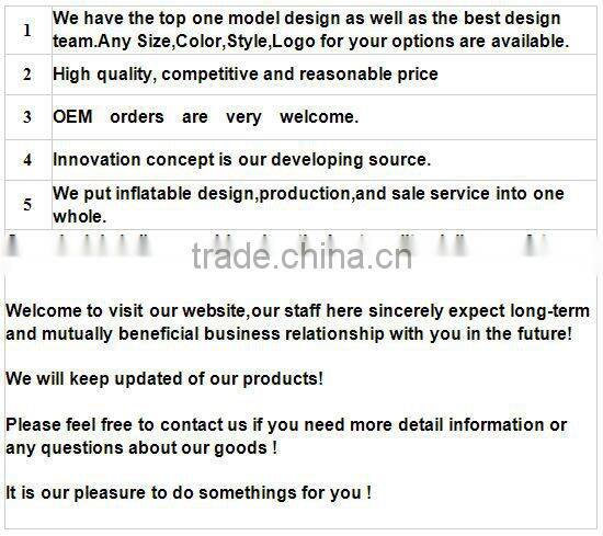 Giant custom standing inflatable beaver cartoon for promotional