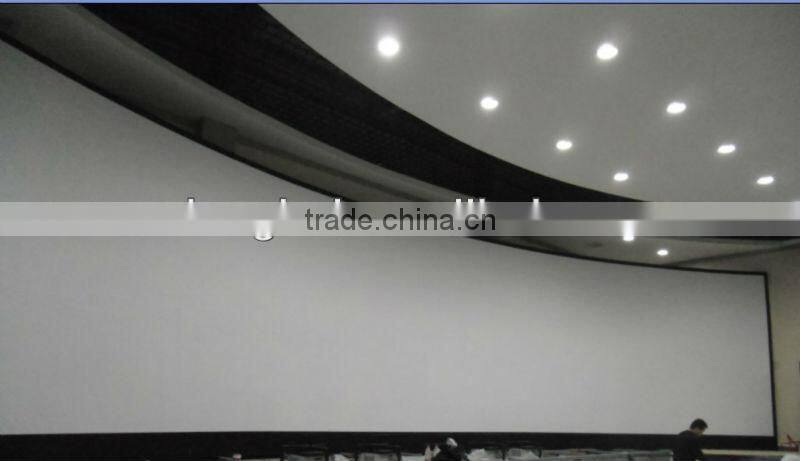 HD 3d circular projection screen for home/cinema/exhibition