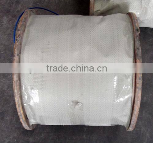 Manufacture for deep hot galvanized steel wire