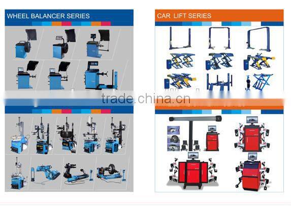 Full automatic wheel balancer, car garage equipment tire changer wheel balancer