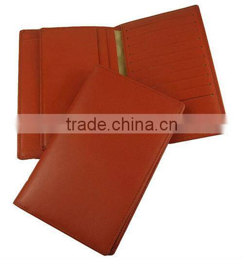 PU Leather Travel Card Holder For Passports