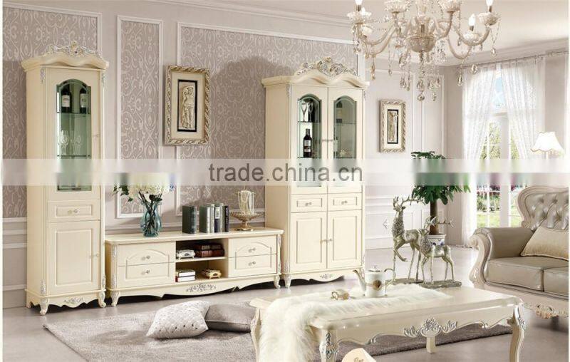 Modern tv cabinet wood tv stand tv cabinet design in living room