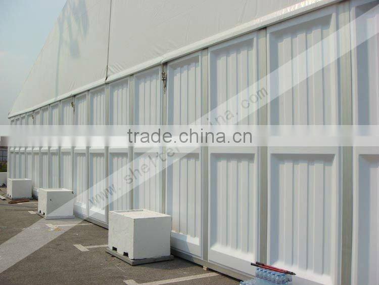 ABS walling system for Hoecker structures marquee