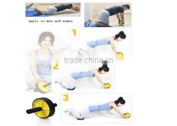 double color muscle ab roller
