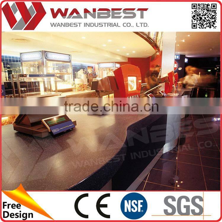 Competitive price hot sale round bar counter set