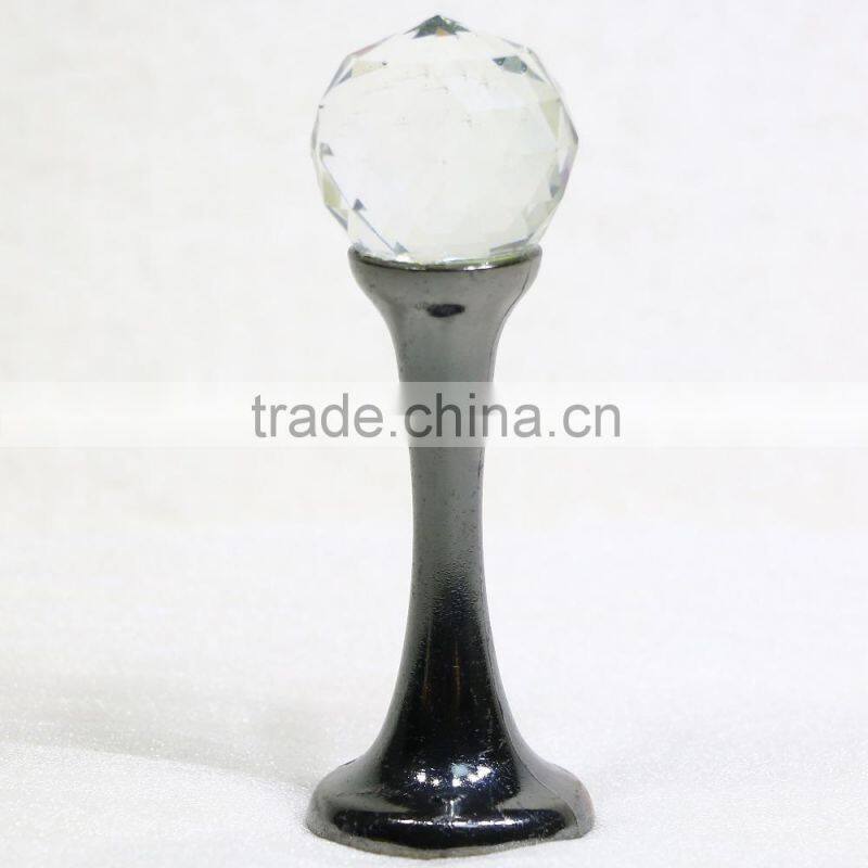 Crystal ball hanging hook for clothing display made in china