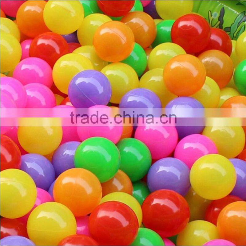 Wholesale 100pcs/lot Pool Balls Eco-Friendly Colorful Soft Plastic Ball Pit Balls Pool Toys Ball Toys