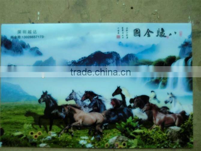 with 228x1440dpi digital inkjet Fast dry acrylic sign board printer with high resolution