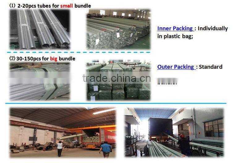 300 Series Grade Stainless Steel Tube 304 Polished