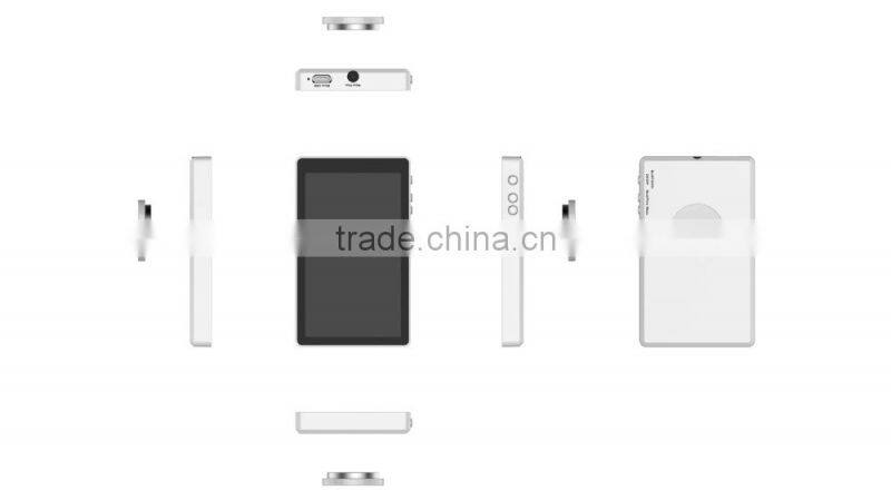 Wearable Video Name Tag Video Badge TFT LCD LCM Anti Scratch Screen 8-10hrs Display 4GB Memory 3'' large Screen