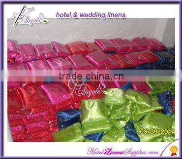 cheap satin round table cloth for table decorations