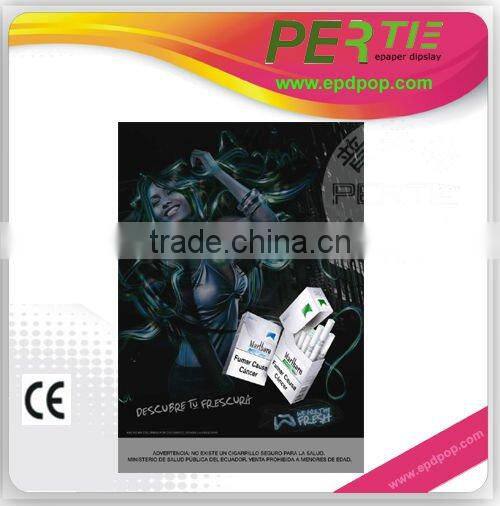 pylon sign e-paper display for exclusive counter and shlef e-paper advertisement