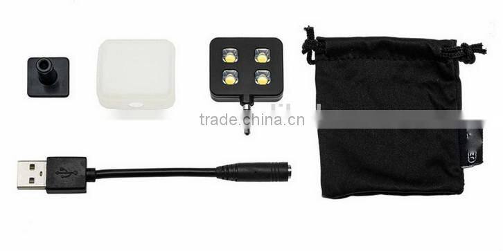 Iblazr flash light led selfie stick in night led flash light