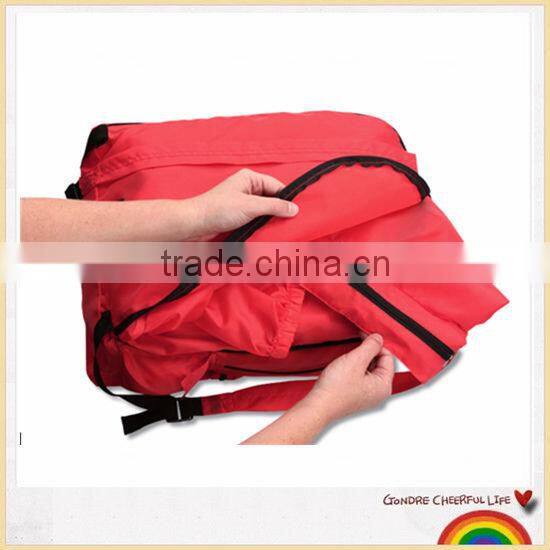 Polyester PU foldable jacket waterproof clothes