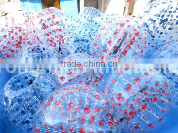crazy inflatable belly bump ball