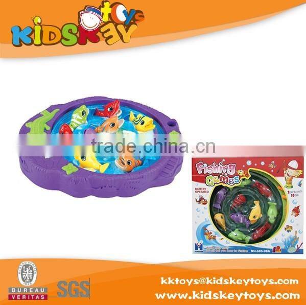family parent child game educational toys plastic Fishing game machine for learning fishing game