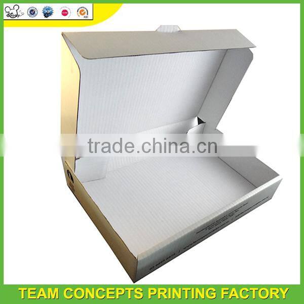 Flute paper rectangle folding paper box