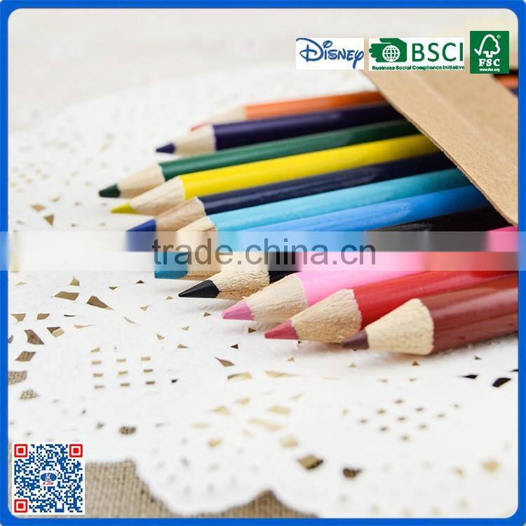 12 colors eco-friendly pencils for children