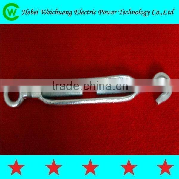 Standard Turnbuckle with Hook and Eye Wide Varieties Finely Processed Good Quality Product