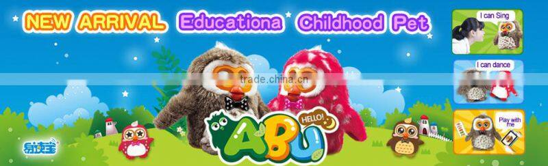 ABU Story teller toys for kids,plush toy,educational toy