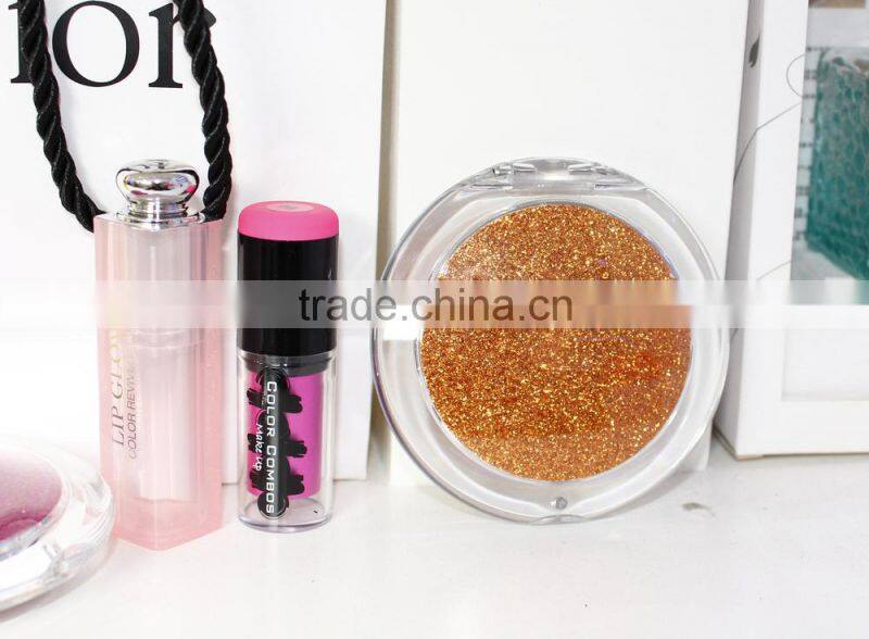 2015 hot sales round bling compact mirror,ME110